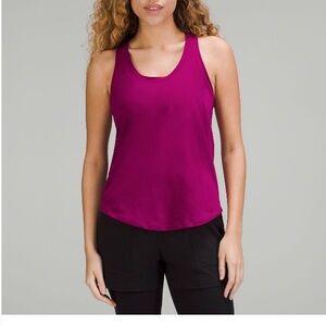 Lululemon Magenta Love Tank Top